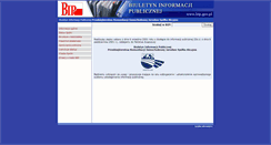 Desktop Screenshot of bip.pks-jaroslaw.pl