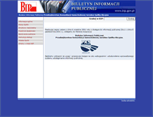 Tablet Screenshot of bip.pks-jaroslaw.pl